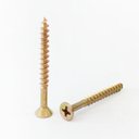 Ver imagem 4 de Parafuso Chipboard Cabeça Chata Phillips 4,5 X 50mm Ciser Caixa 300 Un