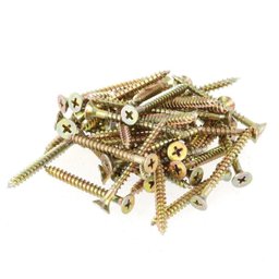 Parafuso Chipboard Cabeça Chata Phillips 4,5 X 50mm Ciser Caixa 300 Un - 2