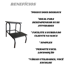 Ver mais imagens de Kit Estética Maca 3 Posições Massagem + Mocho + Escada