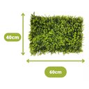 Ver mais imagens de Kit 30 Placas de Eucalipto 40 X 60cm Muro Inglês Jardim Vertical