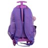 Kit Mochila Escolar Rodinhas Meninas Infantil Holográfica com Lancheira + Estojo + Chaveiro - Lilás - 3