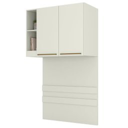 Ponte Solteiro Modulado Predileto 2 Portas Areia - Móveis Henn - 4