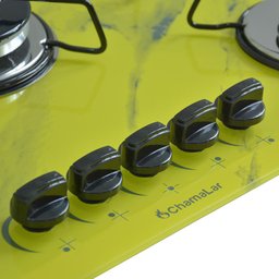 Cooktop 5bocas Tripla Chama 127/220v Marmo Amarelo - 3