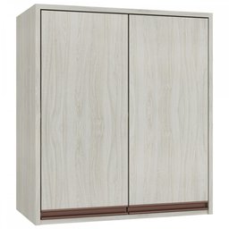 Armário Aéreo Cozinha de Canto New 2 Portas Legno/nogueira Ae160 - Fellicci - 1