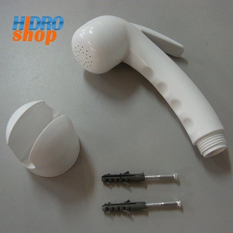 Duchinha Gatilho para Ducha Higiênica Branco Com Suporte 1/2" - 2300933