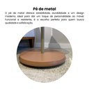 Ver imagem 7 de Mesa Lateral de Apoio Bel Marrom