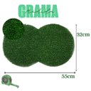 Ver imagem 2 de Tapete/base para Comedouro em Grama Sintética - 38x55cm 11mm