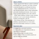 Ver mais imagens de Poltrona Giratória Linho Premium Base Madeira Maciça Juliana Bege/Cinamomo