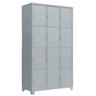 Armário Roupeiro de Aço Vestiário Academia 12 Portas Locker - 1