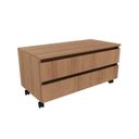 Ver imagem 6 de Gabinete Rodizio para Banheiro com Espelheira 80cm Marrom