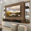 Ver imagem 3 de Painel TV 60" com Espelho Nairóbi Multimóveis V3150 Nogueira