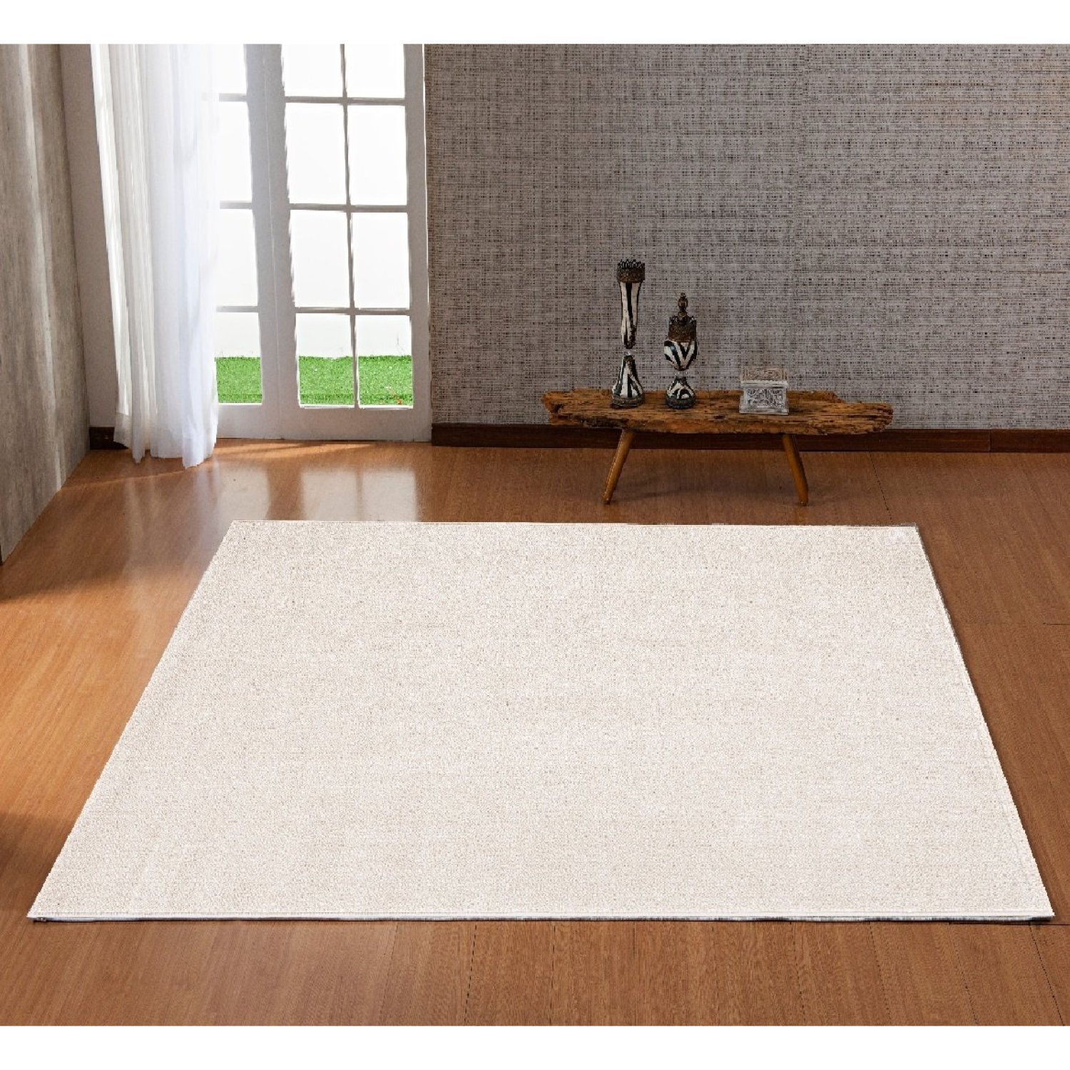 Tapete Retangular Liso 150x200cm São Francisco Niazitex - 1