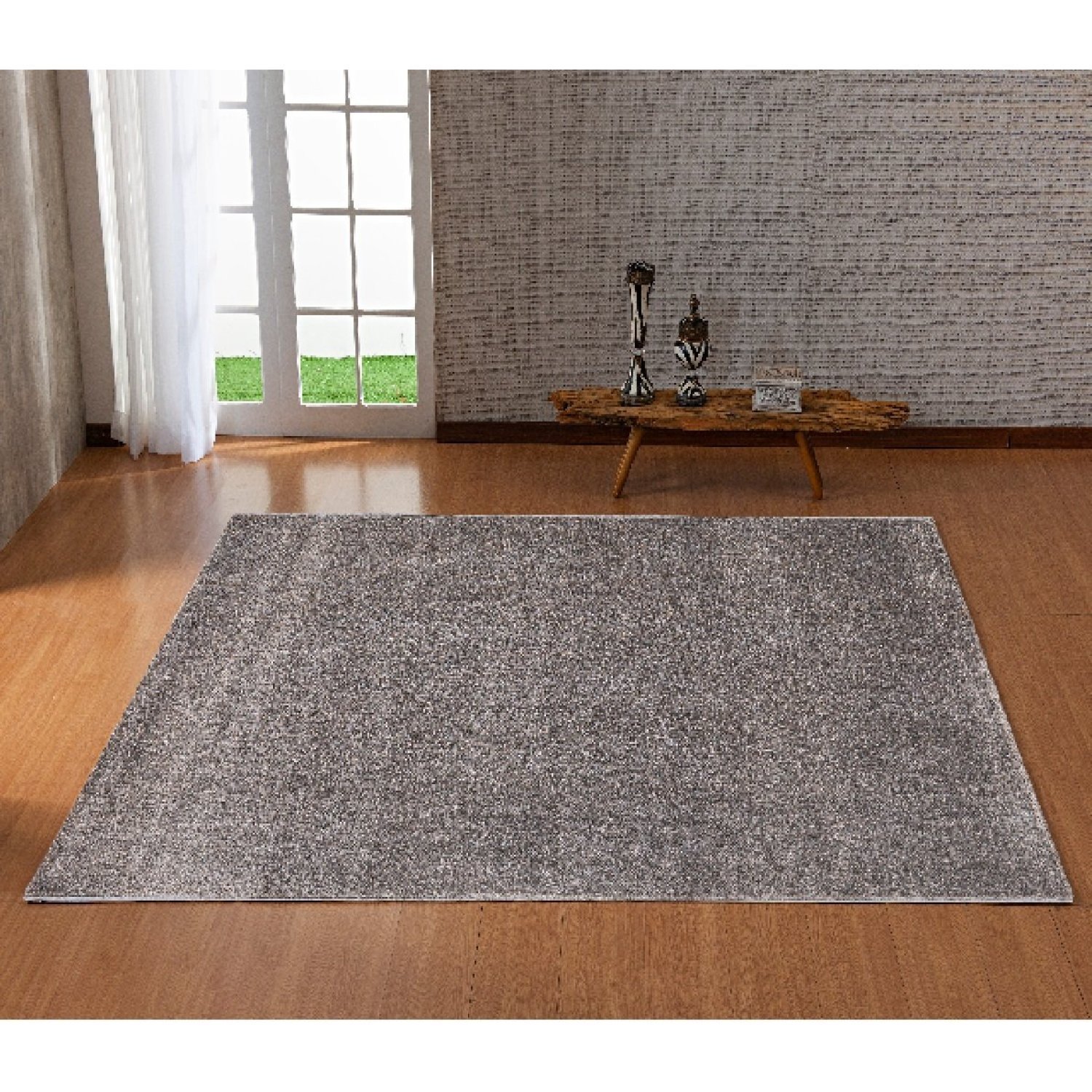 Tapete Retangular Liso 150x200cm São Francisco Niazitex - 1