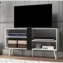 Ver imagem 2 de Rack para TV até 43 Polegadas 107cm 2 Prateleiras Soberano Branco