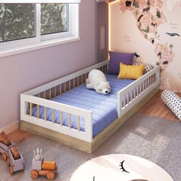 Cama Montessoriana de Solteiro Affetto - 6