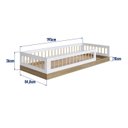 Ver imagem 4 de Cama Montessoriana de Solteiro Affetto