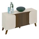 Ver imagem 1 de Buffet 4 Portas Elegance Cor Off White/pinho - Artely