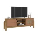 Ver imagem 2 de Rack para Tv até 60 Polegadas com Impressão em Palha Nature