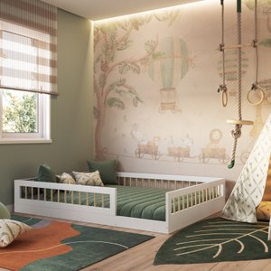 Cama Montessoriana de Casal Affetto