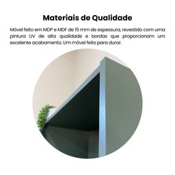Estante para Livros 5 Prateleiras 180cmx60cm Multy - 9