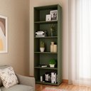 Ver imagem 1 de Estante de Livros 60CMX180CM 5 Prateleiras Multy Verde/Menta