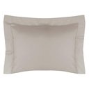 Ver imagem 1 de Fronha 50cm X 70cm Altenburg Algodão Lux 200 Fios Cinza Inspiração