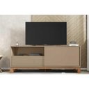 Ver imagem 3 de Rack Bancada P/ Tv até 55 Pol Mondrian 1.5 C/ 1 Porta e 1 Gaveta 150cm Sued Mr/freijo - Caemmun