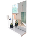 Ver imagem 1 de Espelheira Retangular 30x40cm com uma Prateleira MDF Branca