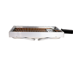 Churrasqueira Elétrica de Mesa Rizzogrill 1 Gourmet Antifumaça e Bandeja Aluminio 220v - Rizzoflon - 10