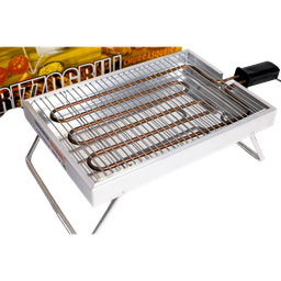 Churrasqueira Elétrica de Mesa Rizzogrill 1 Gourmet Antifumaça e Bandeja Aluminio 220v - Rizzoflon - 1