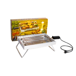 Churrasqueira Elétrica de Mesa Rizzogrill 1 Gourmet Antifumaça e Bandeja Aluminio 220v - Rizzoflon - 4