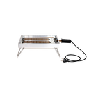 Ver imagem 7 de Churrasqueira Elétrica de Mesa Rizzogrill 1 Gourmet Antifumaça e Bandeja Aluminio 220v - Rizzoflon