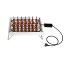 Ver imagem 5 de Churrasqueira Elétrica de Mesa Rizzogrill 1 Gourmet Antifumaça e Bandeja Aluminio 220v - Rizzoflon