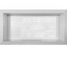 Nicho Porcelanato Branco Polido Borda Diamante 60x32cm Led - 1