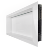 Nicho Porcelanato Branco Polido Borda Diamante 60x32cm Led - 9