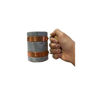 CANECA DE PEDRA SABÃO 350 ML Leônidas CANECA 350 ML