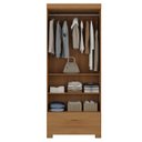 Ver imagem 1 de Guarda Roupa Smart Versatile 1 Gaveta sem Portas Cinamomo - Rodial Móveis
