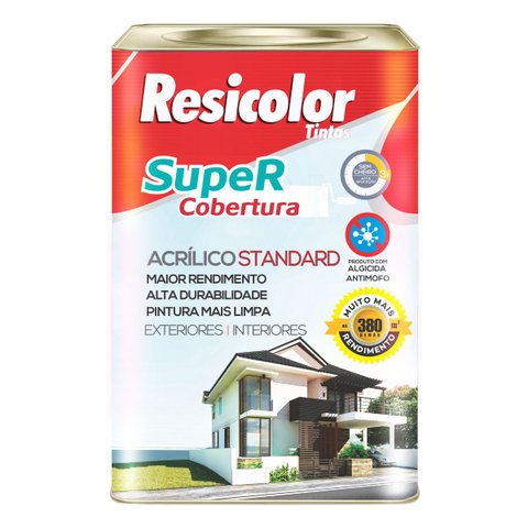 Tinta Super Cobertura Terracota Sb 18l | Resicolor Tintas
