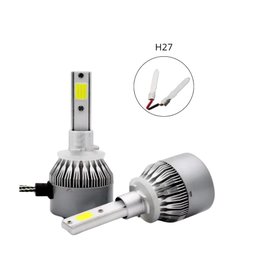 Kit Xenon Led Automotivo 6500k V10 20000 Lúmens 30w Luxled - H27 - 2