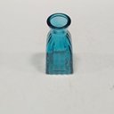 Ver imagem 7 de Vaso Garrafa Decorativo de Vidro Azul 11x5x5cm Enfeite Sala Mesa Estante Flores