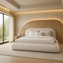 Ver imagem 2 de Cama com Cabeceira Estofada Box Queen Reforçada Premium Bouclê