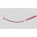 Ver imagem 4 de Guia para Cães em Corda 14mm X 60cm Vermelha/azul