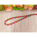 Ver imagem 2 de Guia para Cães em Corda 14mm X 60cm Vermelha/azul