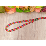 Guia para Cães em Corda 14mm X 60cm Vermelha/azul - 2