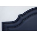 Ver imagem 4 de Cabeceira Queen Estofada para Cama Box com Tachas 160x60cm Provençal Luxo Dupla Azul/Fumê