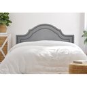 Ver imagem 1 de Cabeceira Queen Estofada para Cama Box com Tachas 160x60cm Provençal Luxo Dupla