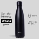 Ver imagem 2 de Garrafa Térmica Gocase Urban 500ml - Preta