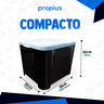 Porta Ração Container Até 15kg Pote Cachorro Pet Gato Armazenar Colocar Grande Vedação Loja Protege  - 9