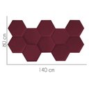 Ver imagem 5 de Cabeceira Estofada 100Cm Solteiro Cama Box Corino Branco
