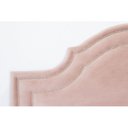 Ver imagem 4 de Cabeceira Queen Estofada para Cama Box com Tachas 160x60cm Provençal Luxo Dupla Rosa Rosê/Prata